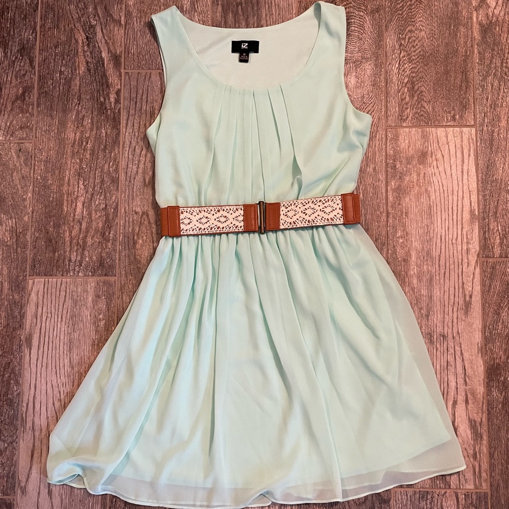 💜 3/$25. IZ Breyer juniors mint green dress